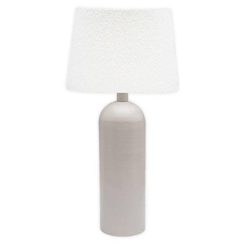 PR Home Riley bordlampe, hvit/beige, høyde 54 cm