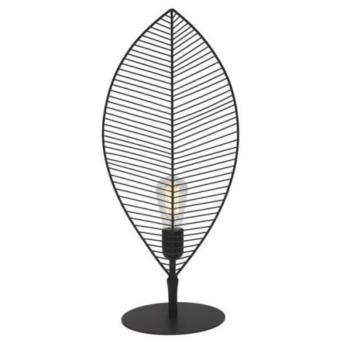 PR Home Elm bordlampe i bladform, høyde 58 cm