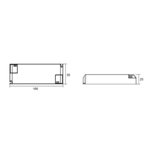 LED-driver Basic, DIM, CC, D105040NTF/40W