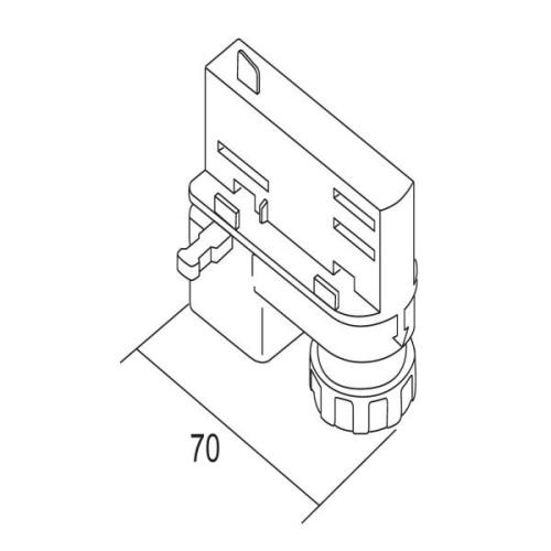 Ivela universal-adapter, 220-240 V, hvit