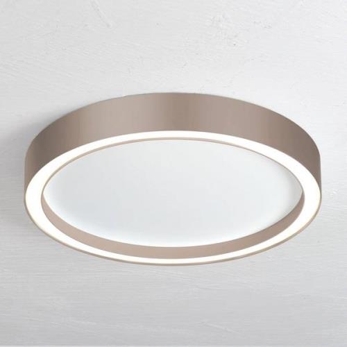 Bopp Aura LED-taklampe Ø 30 cm hvit/taupe