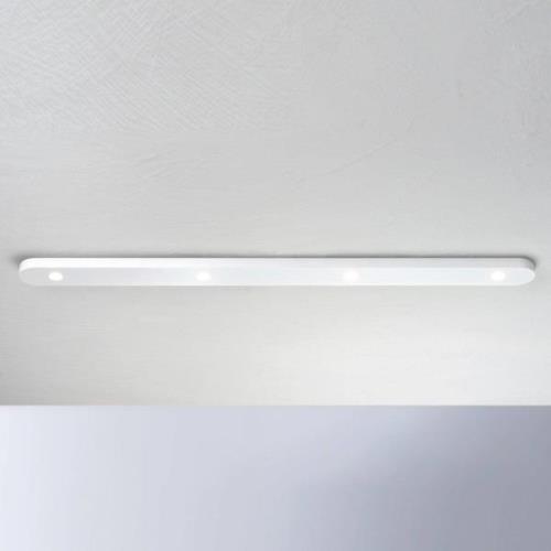 Bopp Close LED-taklampe, fire lys, hvit