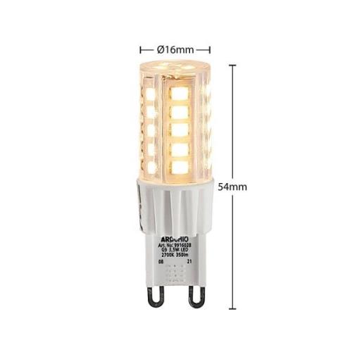 Arcchio LED-stiftpære G9 3,5W 827 6 stk