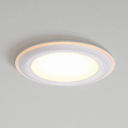 Innbygget taklampe med LED Elkton, Ø 8 cm