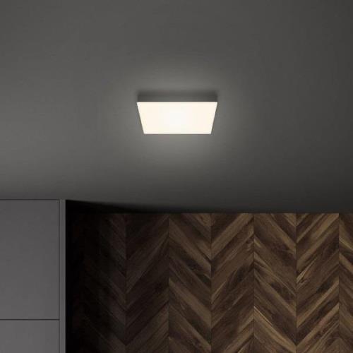 Flame LED-taklampe, 21,2 x 21,2 cm, svart