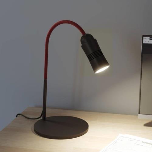 Neo! Table LED-bordlampe dimbar svart/rød