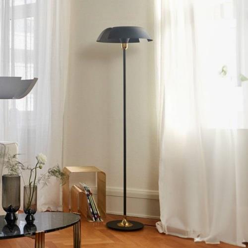 AYTM Cycnus gulvlampe, svart, jern, høyde 160 cm, E27