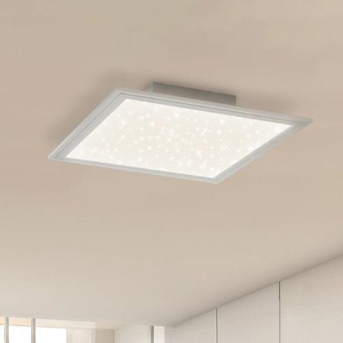 LED-panel Pallas, hvit, dimbar, CCT, 59,6x59,6cm