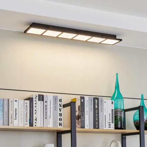 Lindby Raymie LED-taklampe, lengde 84 cm, RGBW