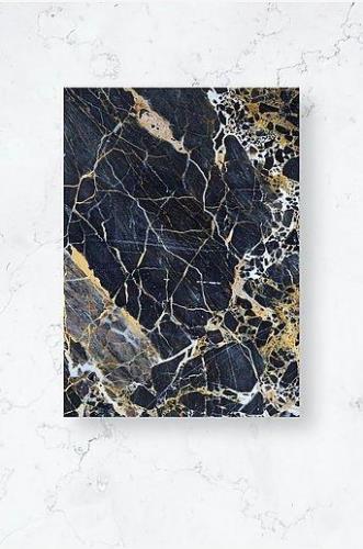 Poster / Black marble / Plano