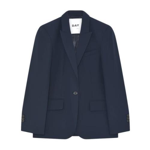 Klisk Sort Gabardine Blazer