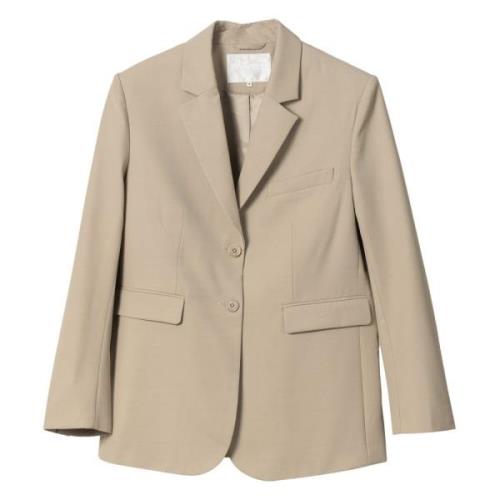 Oversized Ullblanding Blazer