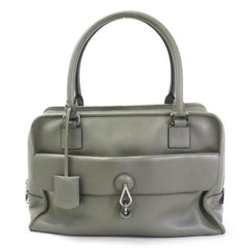 Pre-owned Grå Leather Loewe Amazona