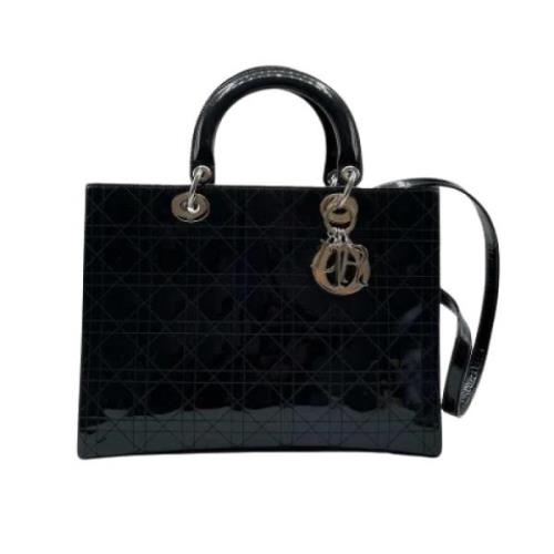 Pre-owned Svart skinn Dior Lady Dior