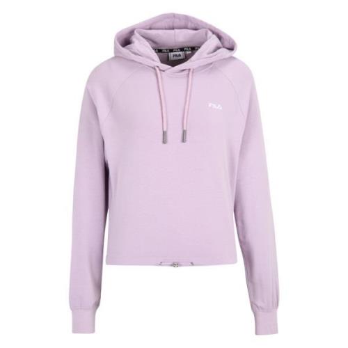 Cropped Hoody med Raglanermer