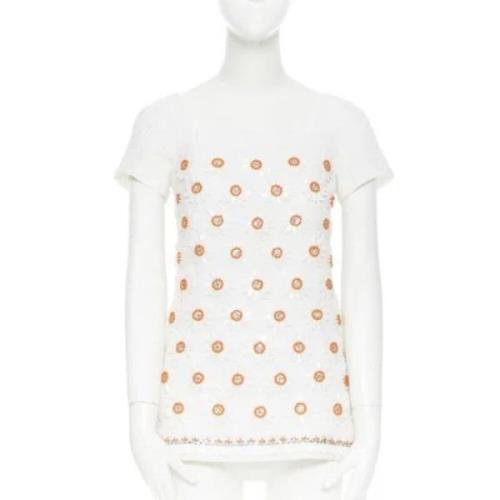 Pre-owned Hvit bomull Moschino Top