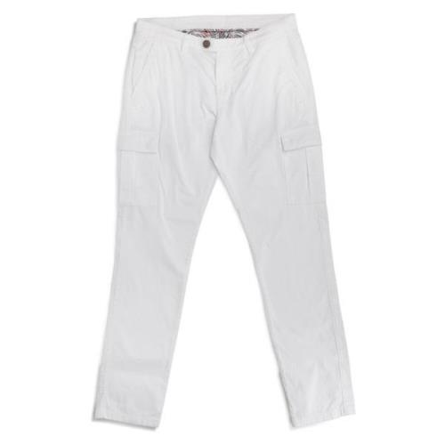 Lorenzo Cargo Pants Hvit