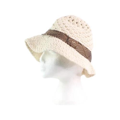 Pre-owned Beige Bomull Chloé Hat