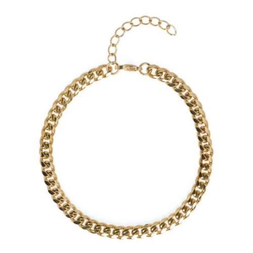 Cuban Anklet Thin Gold