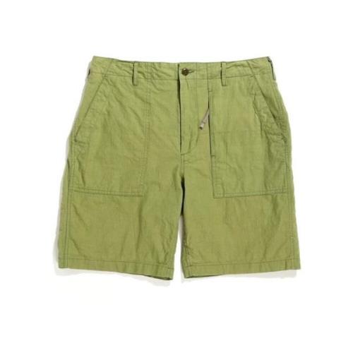 Casual bomullsshorts for menn