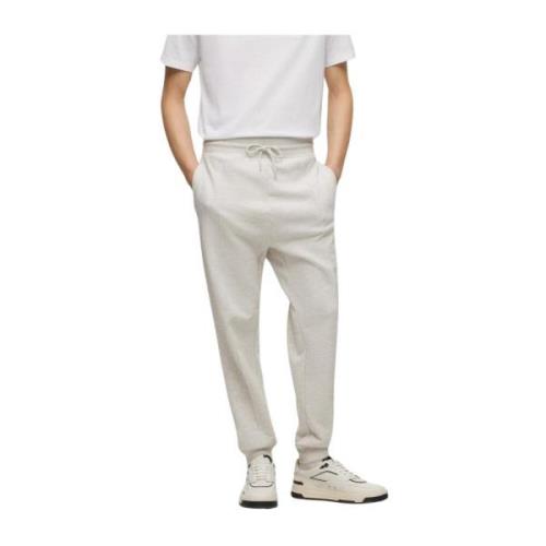 Lys grå Cotton-Terry Tracksuit Bottoms