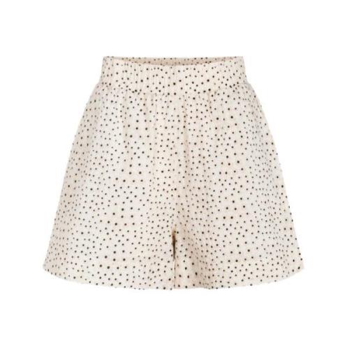 Korte blomstrete shorts