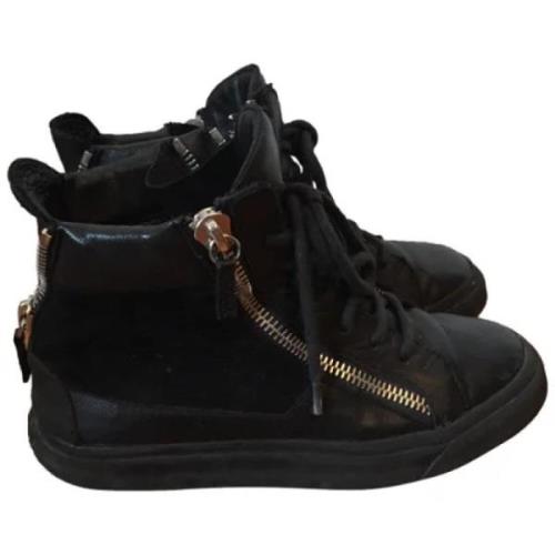 Pre-owned Svart skinn Giuseppe Zanotti stovler