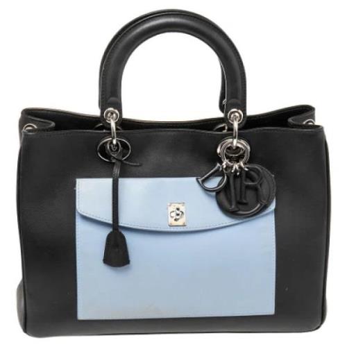 Pre-owned Flerfarget laer Dior Lady Dior