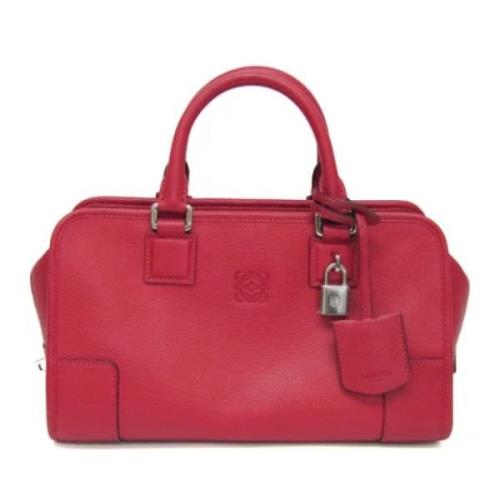 Pre-owned Rosa skinn Loewe Amazona