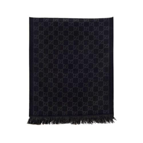 Sort GG Jacquard Silke Pashmina