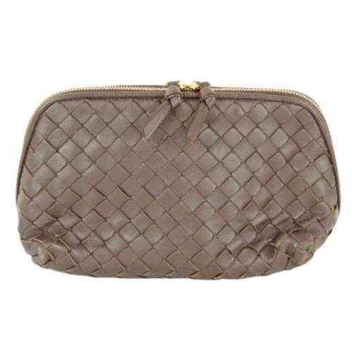 Pre-owned Brunt skinn Bottega Veneta Clutch