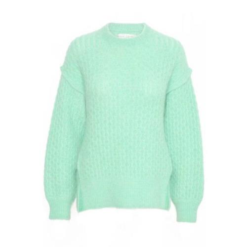 Dusty Mint Strikkegenser