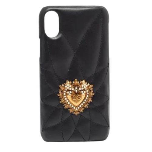 Pre-owned Svart skinn Dolce & Gabbana Case