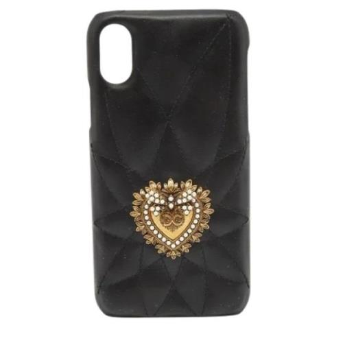 Pre-owned Svart skinn Dolce & Gabbana Case