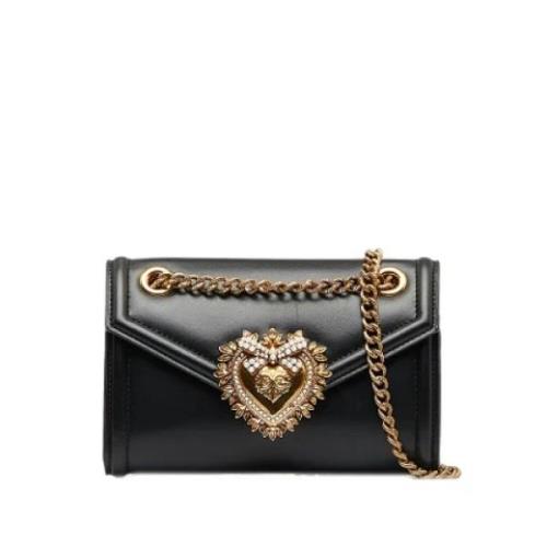 Pre-owned Svart skinn Dolce & Gabbana Crossbody Bag