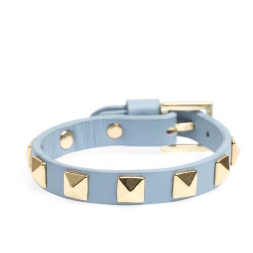 Skinn Stud Armbånd Cool BLÅ