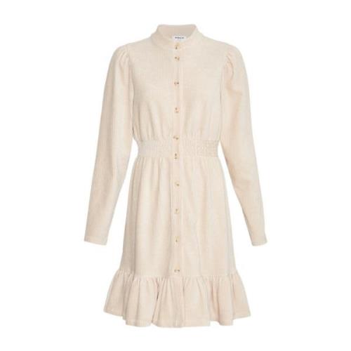 Floriana Shirt Dress - Egret