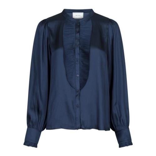 Zola Blouse - Midnight Blue