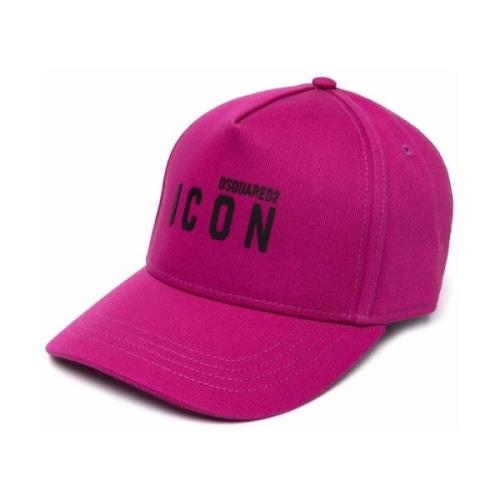 Rosa Logo Baseball Cap, Moderne Stil