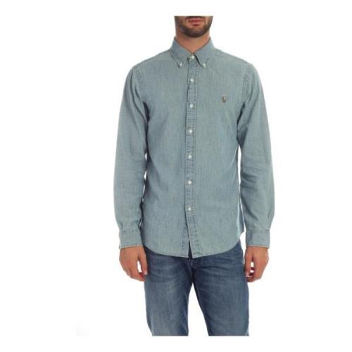 Avslappet Chambray Skjorte