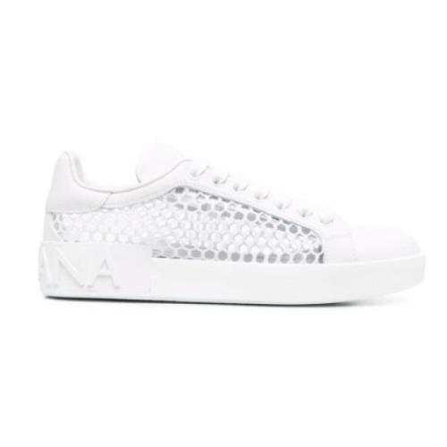 Logo Mesh-Panel Sneakers