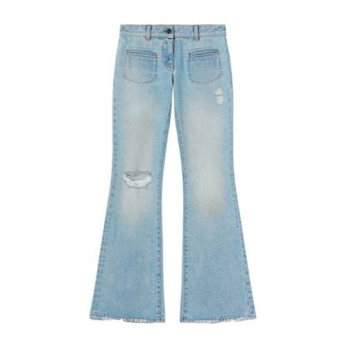 Lys Blå Bootcut Jeans