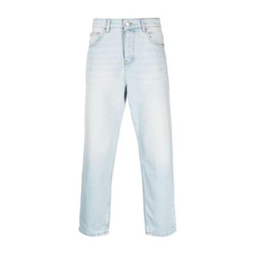 Lysblå Straight-Leg Jeans