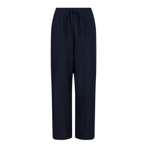 Navy Neo Noir Sonar Linen Pants Navy Bukser