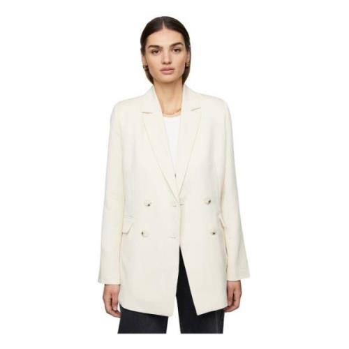 Off-White Camilla Pihl Mindy Blazer-Cream Jakker Kåper