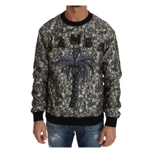 Multifarget Samba Jacquard Palm Tree Sweater