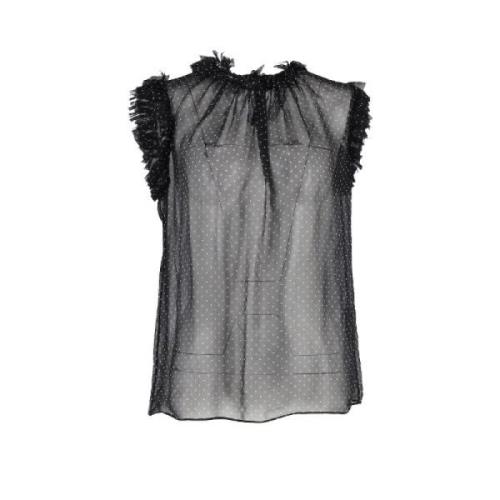 Pre-owned Svart silke Dolce & Gabbana Top