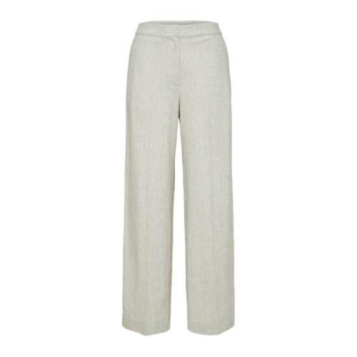 Tania-Eliana Hw Wide Pant - Nomad Melange