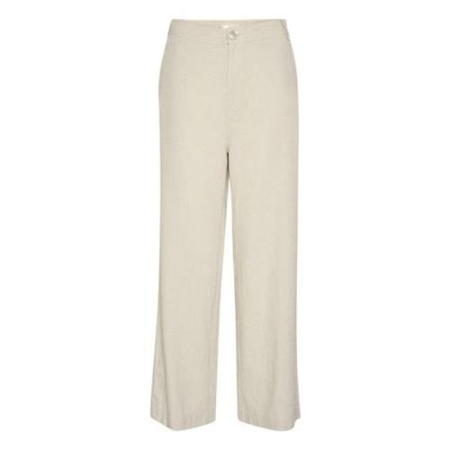 Beige Inwear Ellieiw Pants Bukse