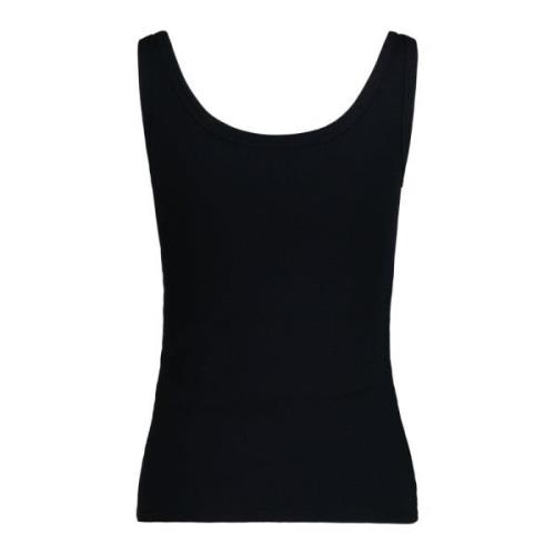 Sort Ribbet Tank Top